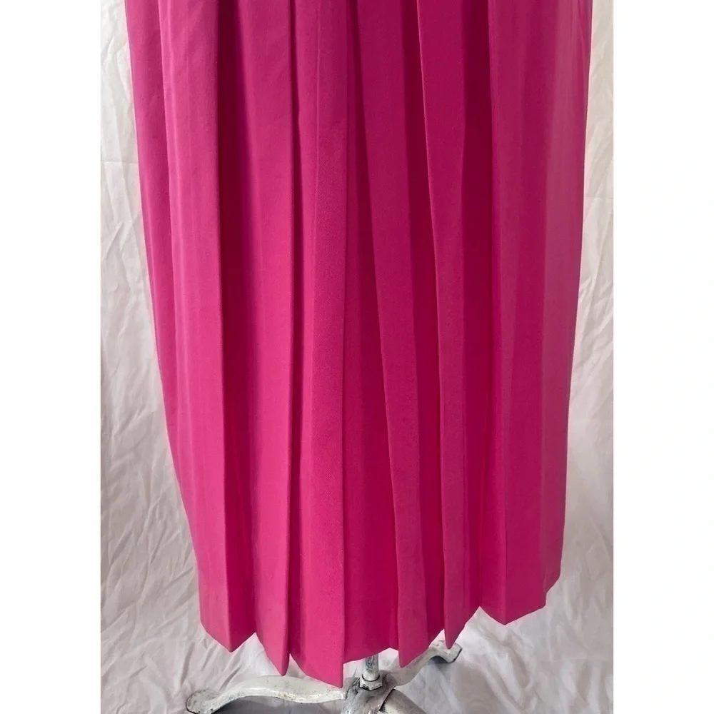 80’s Vintage ‘Worthington’ Pleated Pink Midi Skirt